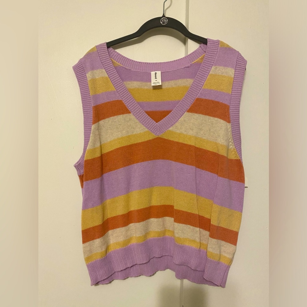 NWT Paste Stripe Sweater by Abound